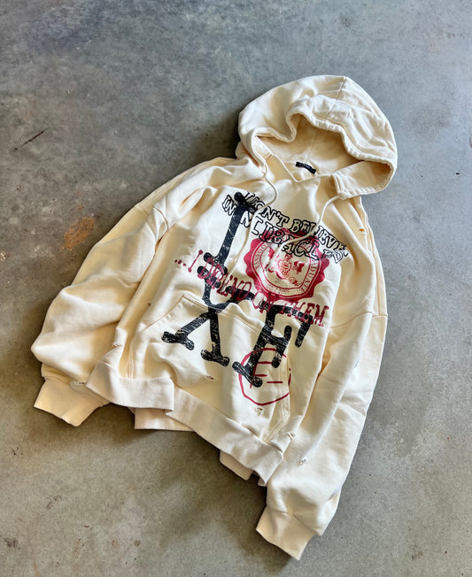 “CRÈME” MIRACLE GRADUATE HOODIE